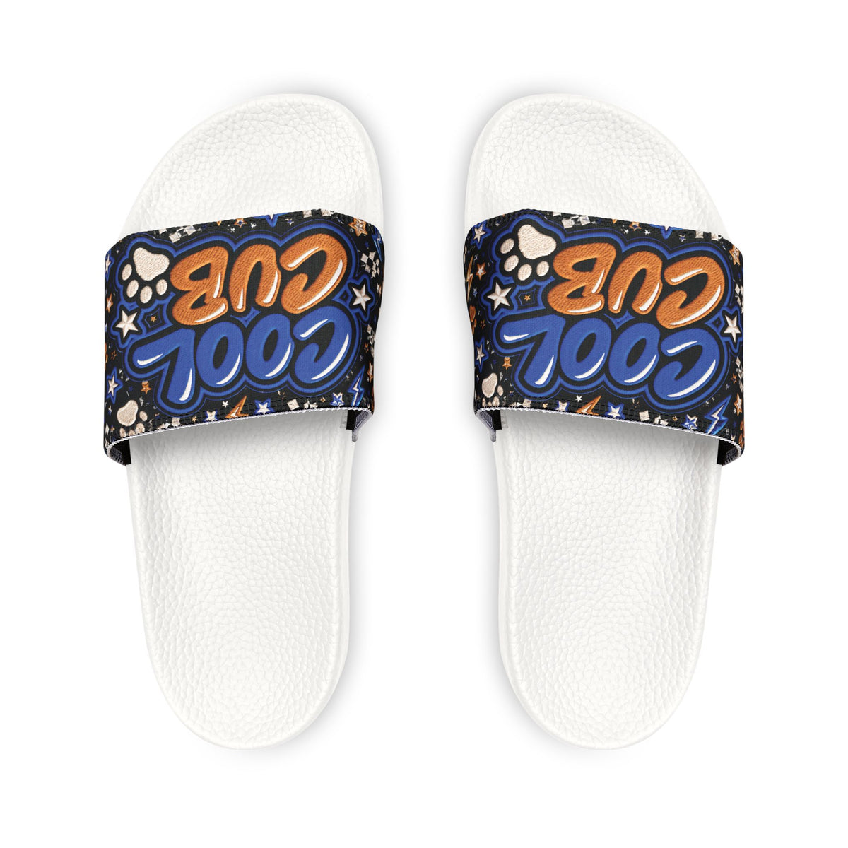 Cool Cub Kids Slides — Removable Strap Pool & Beach Sandals