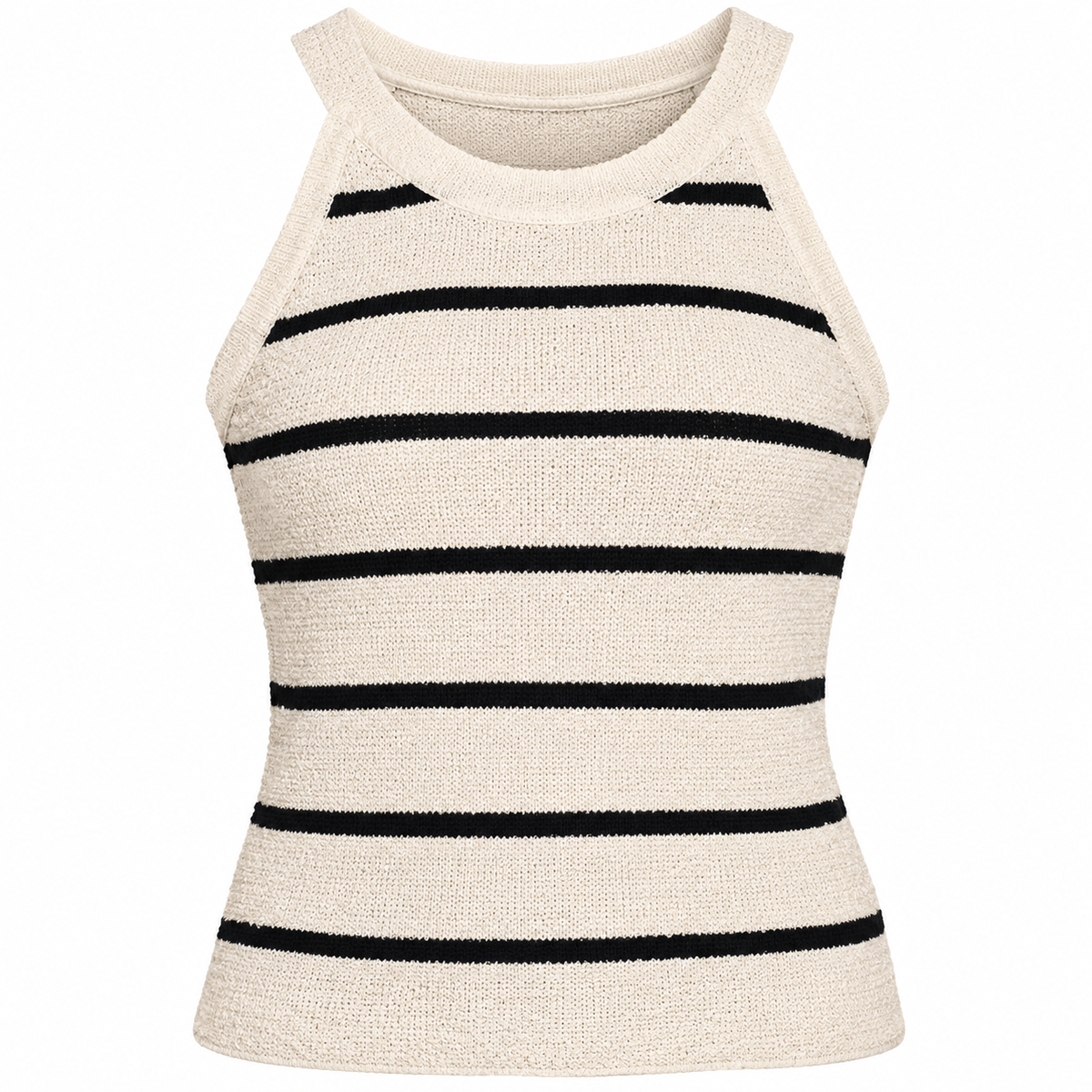 The Coastal Stripe Knit Tank