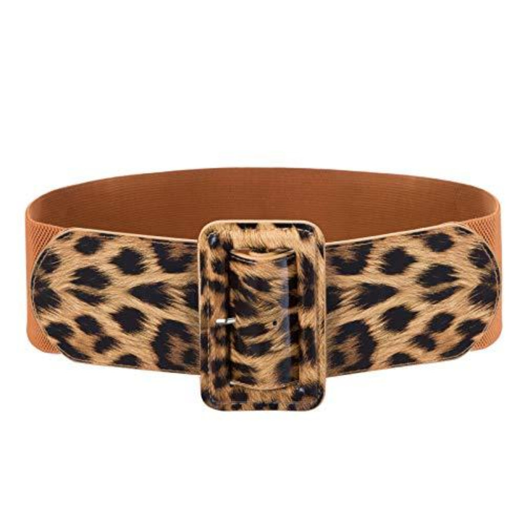 Wild Luxe Leopard Statement Belt