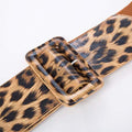 Wild Luxe Leopard Statement Belt
