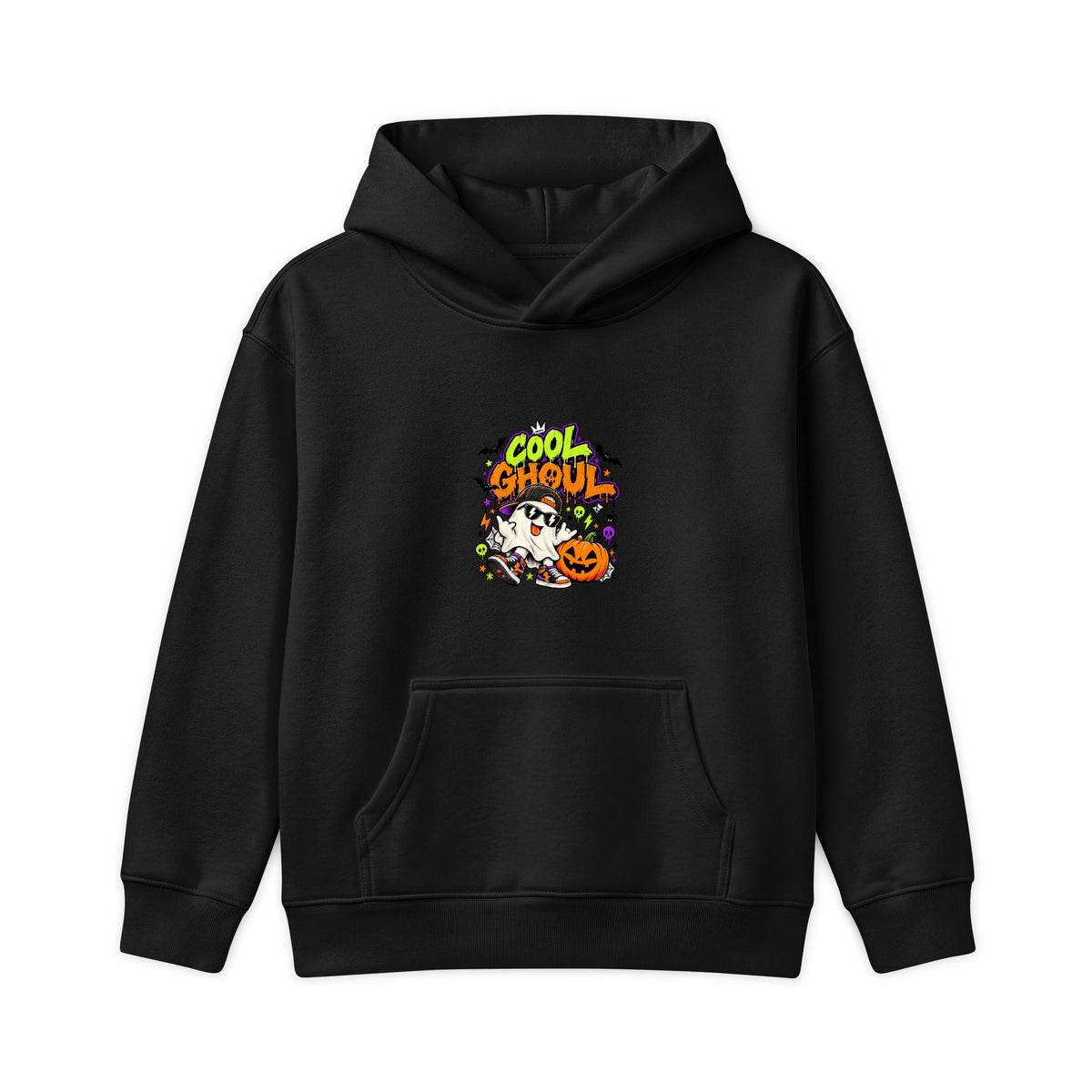 Born to Be Spooky Kids Hoodie — Cool Ghoul Halloween Graphic