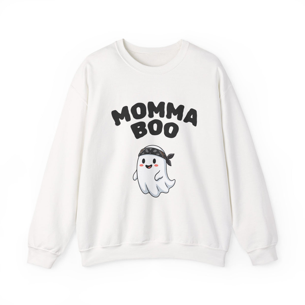 Momma Boo Ghost Crewneck Sweatshirt
