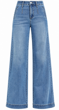 The Sculpted High-Rise Wide-Leg Jeans