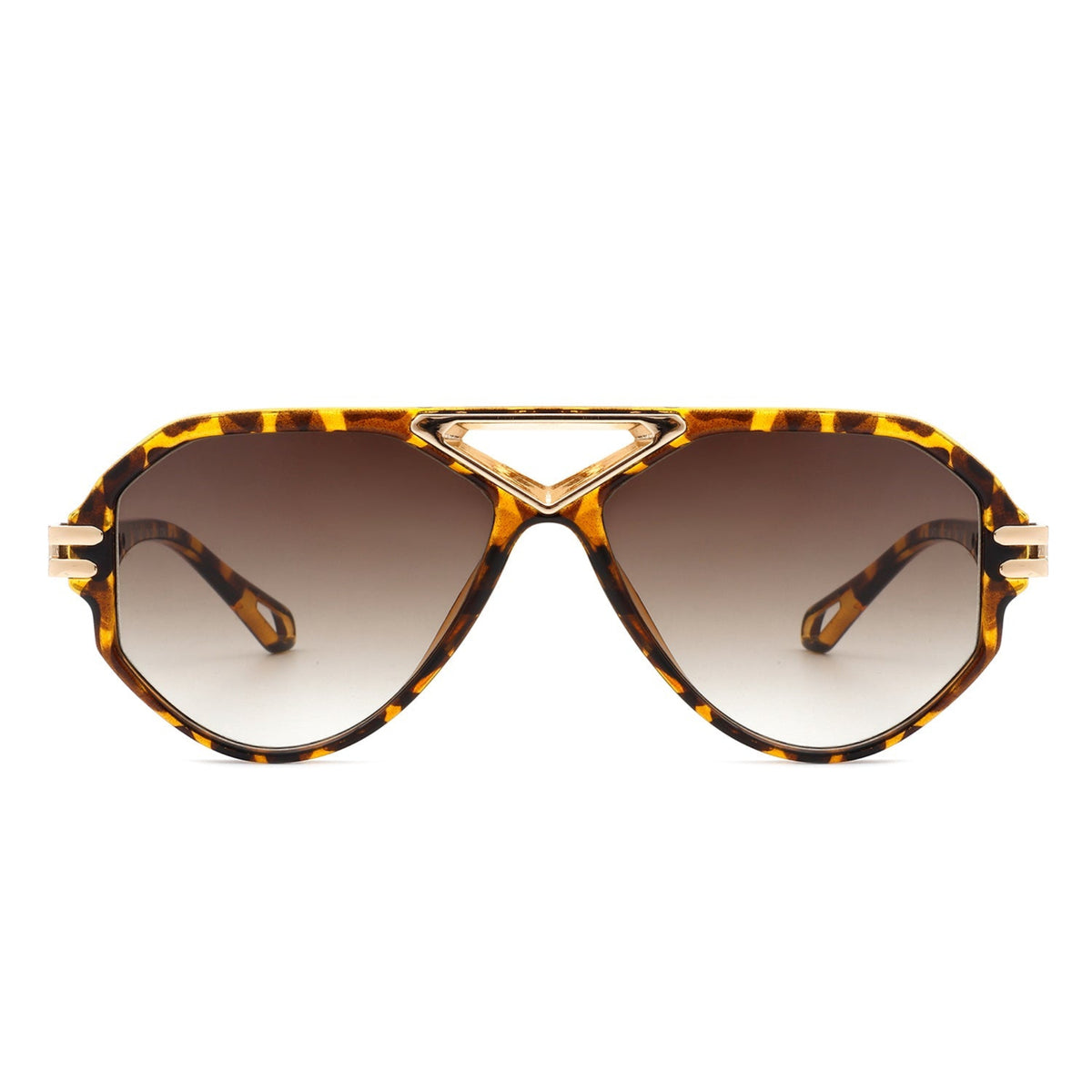 Geometric Aviator Shades