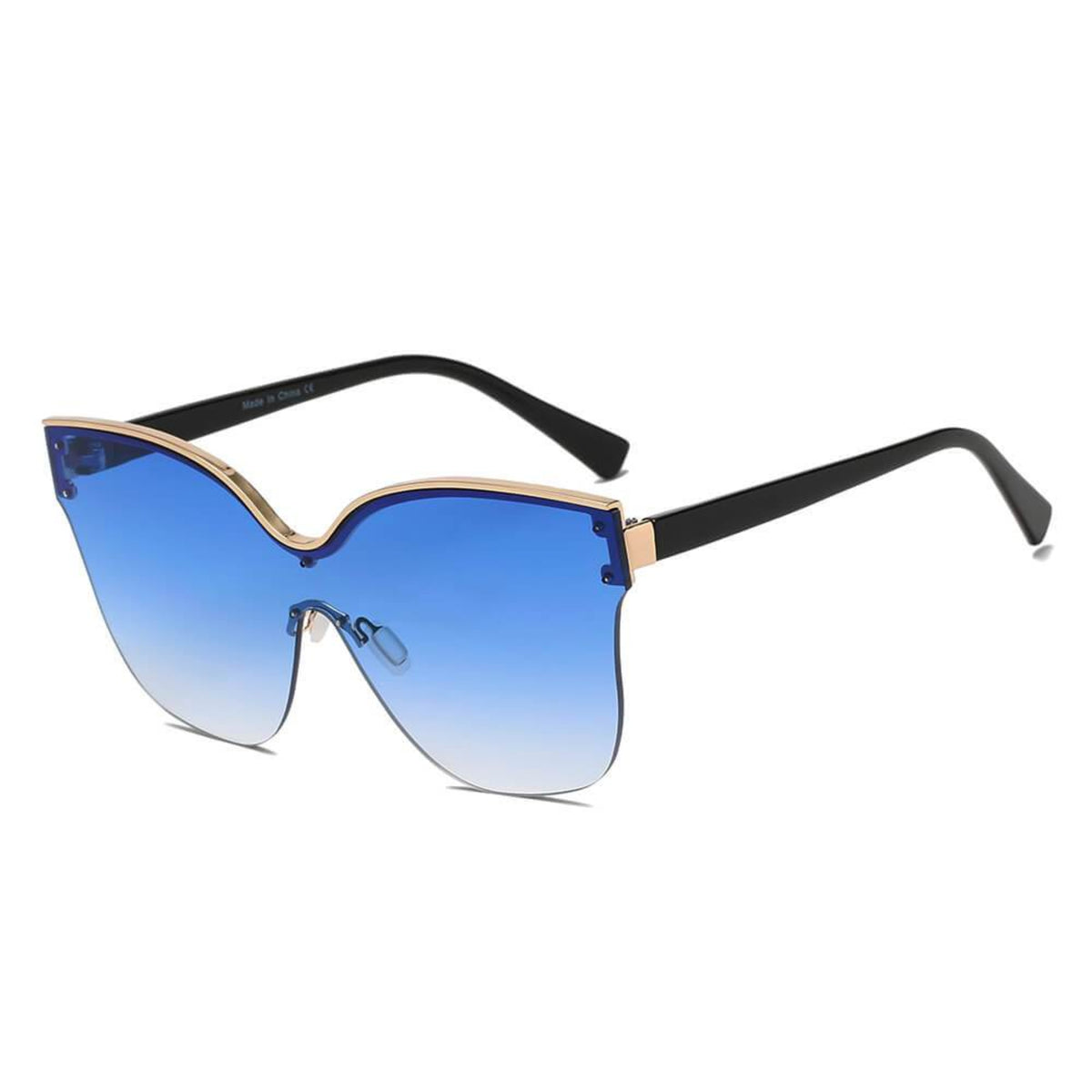 Barcelona Luxe Oversized Cat Eye Sunglasses