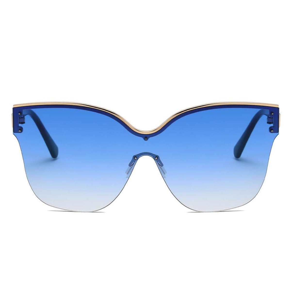 Barcelona Luxe Oversized Cat Eye Sunglasses