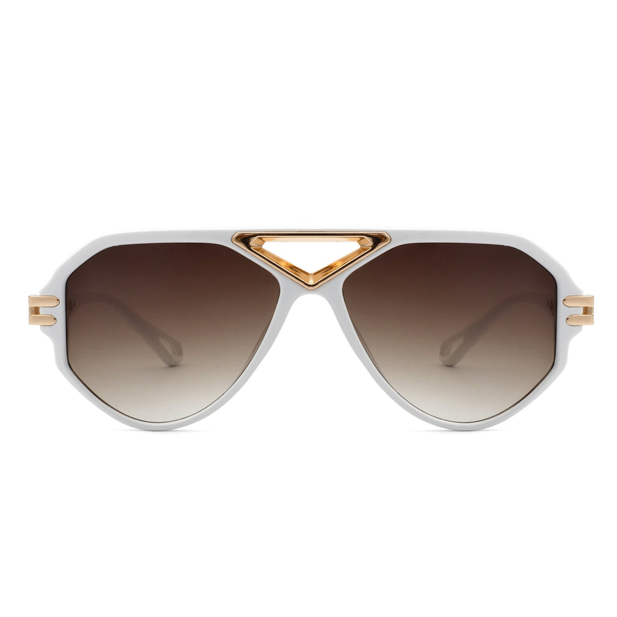 Geometric Aviator Shades