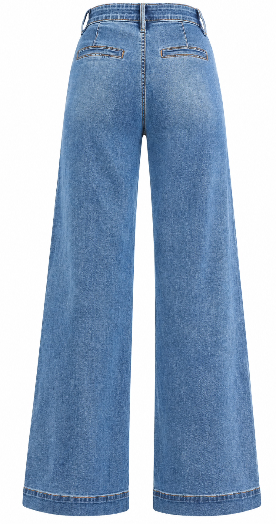 The Sculpted High-Rise Wide-Leg Jeans