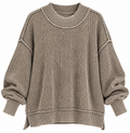 Cozy Downtown Ribbed Oversized Sweater