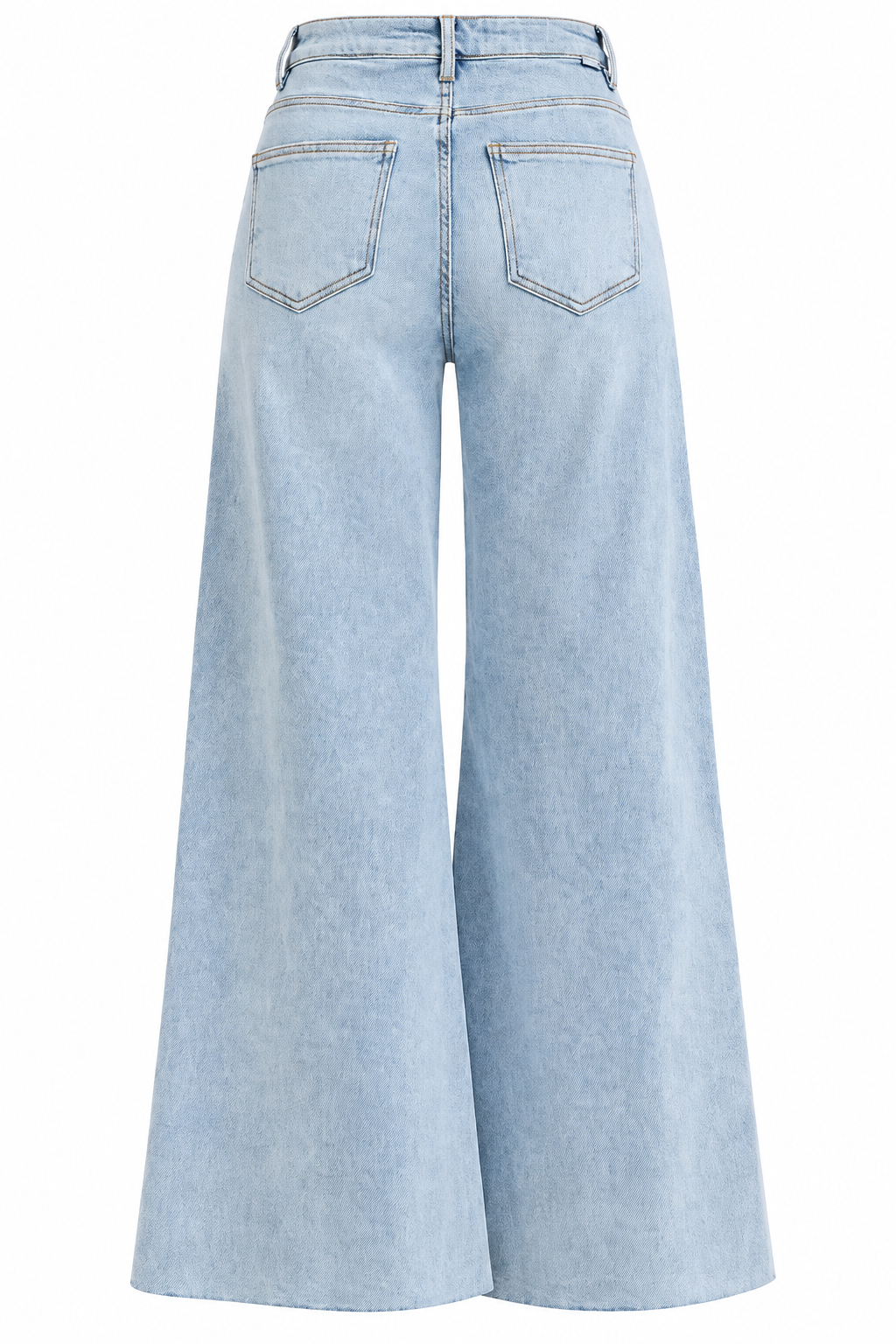 The High-Rise Palazzo Denim Edit