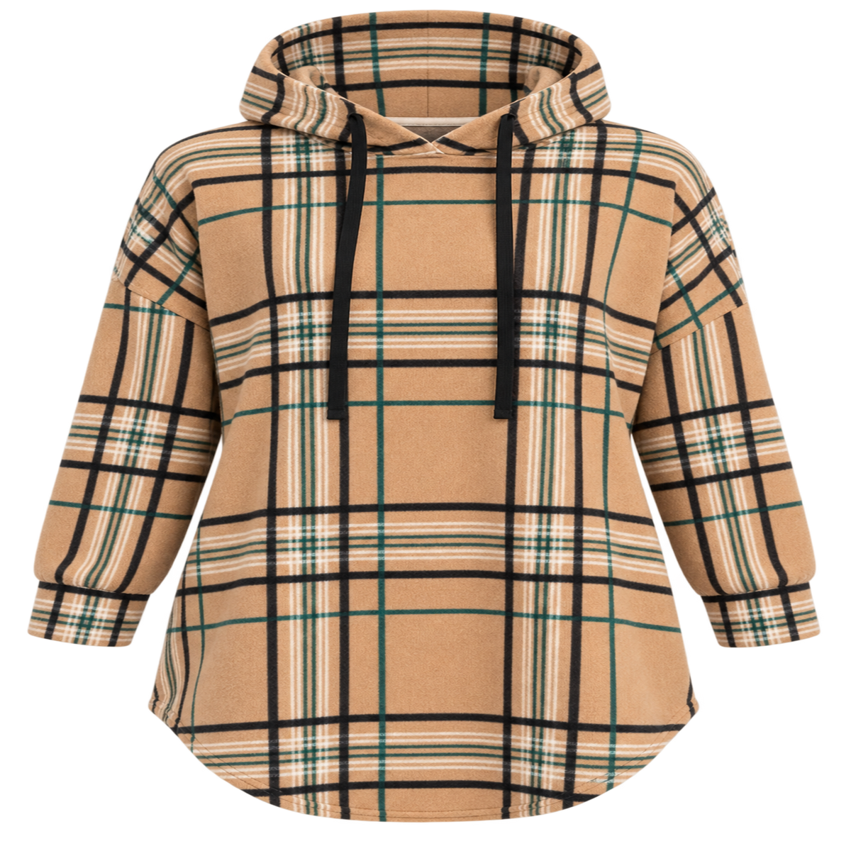 The Cozy Check Plaid Hoodie